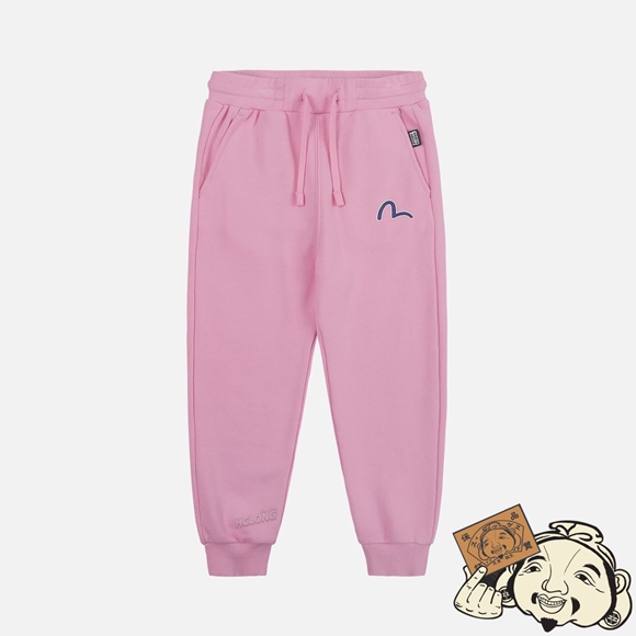 Kids Evisu GODHEAD PRINT SWEATPANTS Rose | 761JPUHLY