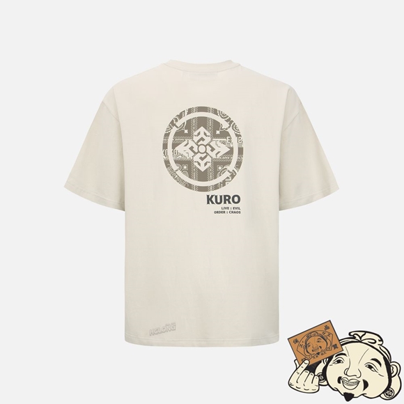 Men Evisu PAISLEY KAMON PRINT T-SHIRT Beige | 752XKLHCZ