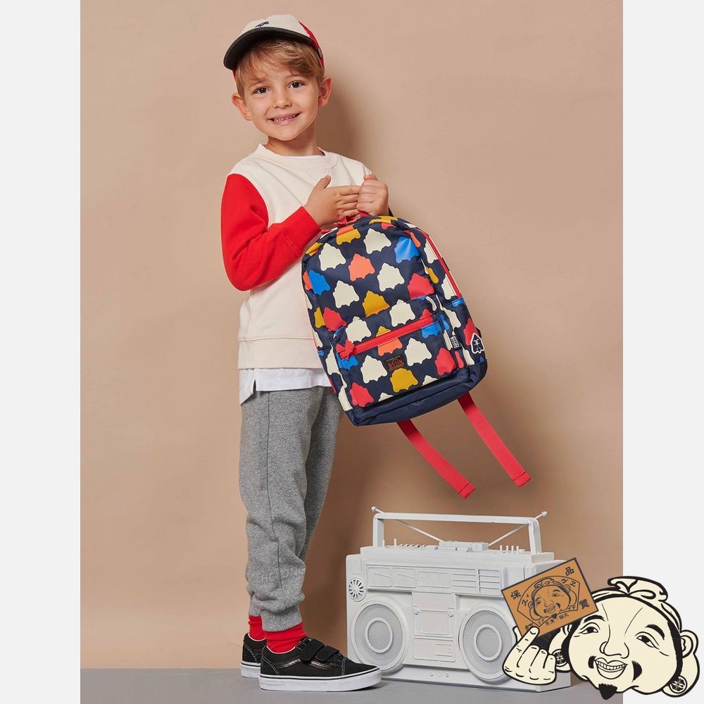 Kids Evisu ALLOVER GODHEAD PRINT BACKPACK MULTIPLE | 986BOPLFD