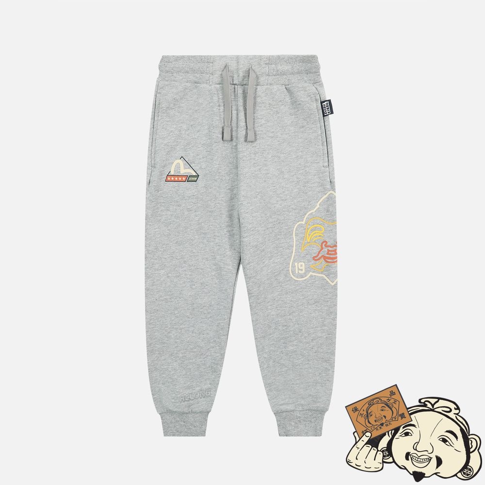 Kids Evisu GODHEAD PRINT SWEATPANTS Grise | 253XEPFNG