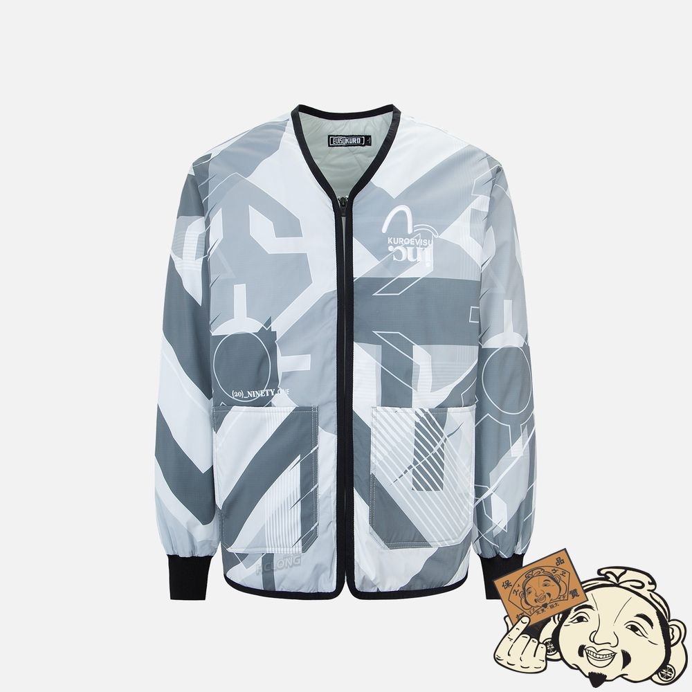 Men Evisu KAMON CAMO PRINT LINER JACKET MULTIPLE | 148HYKWRF