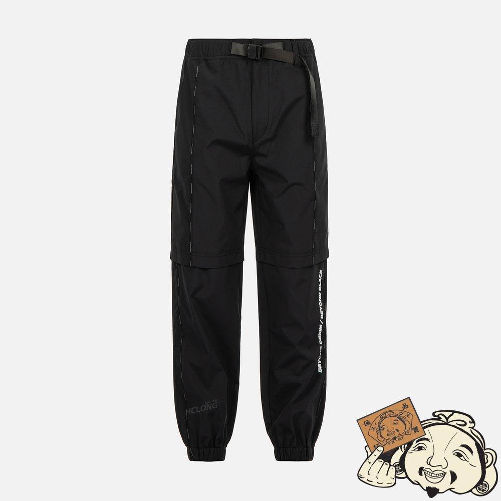 Men Evisu MOVING SEAGULL PRINT SWEATPANTS Noir | 348VNDCZJ