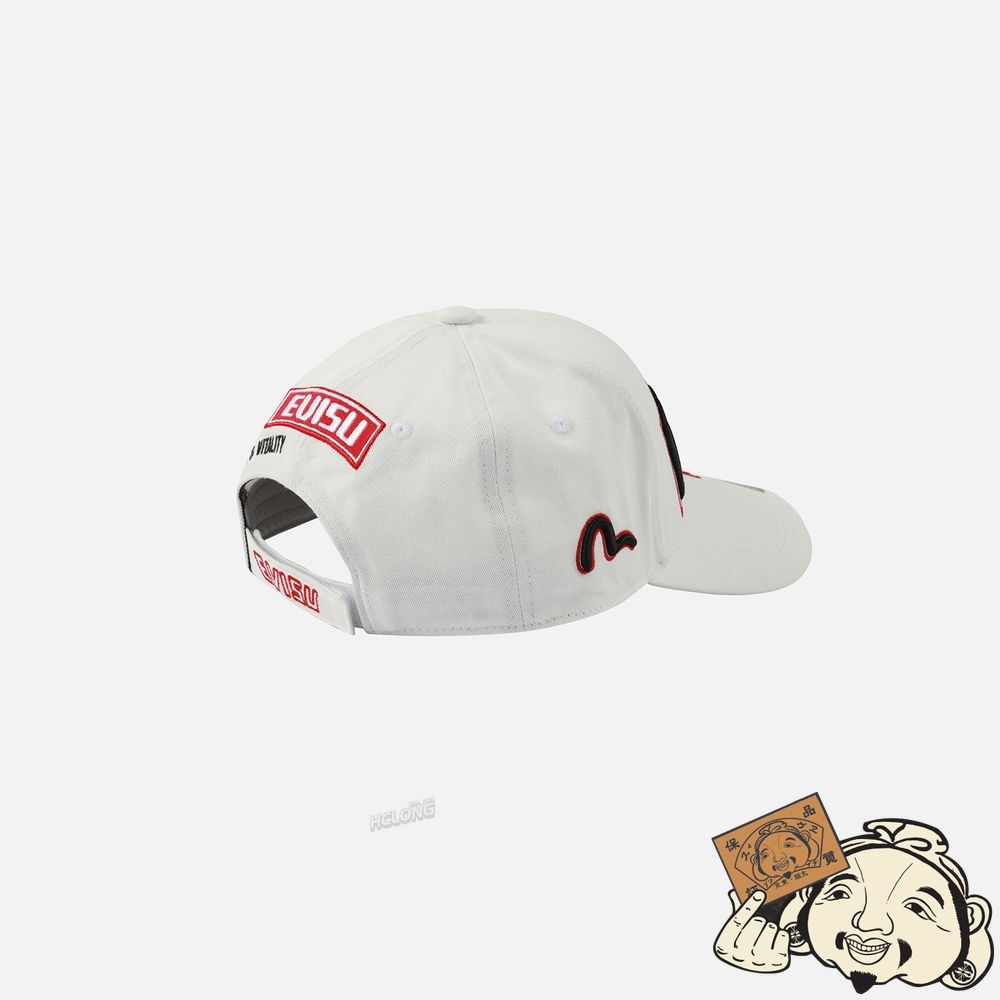 Men Evisu MULTI PATCHWORK CAP Blanche | 932TSLNDI