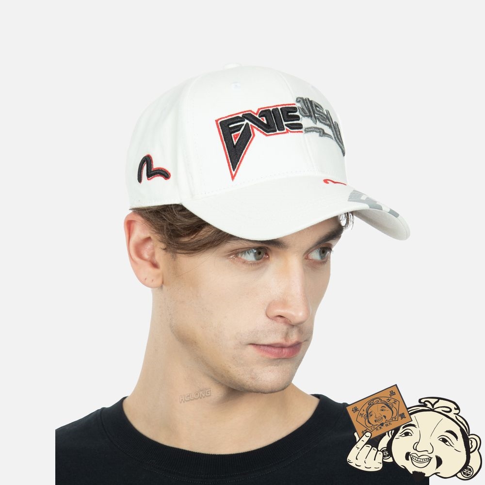 Men Evisu MULTI PATCHWORK CAP Blanche | 932TSLNDI